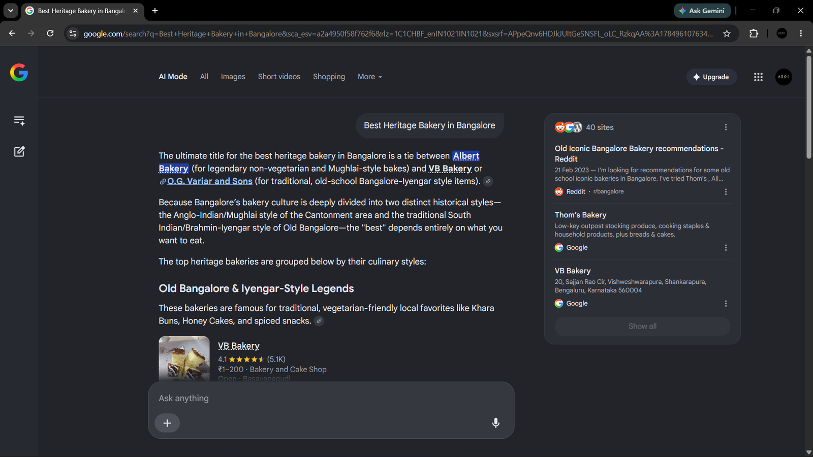 Google AI Overview #1 ranking proof for Munich skilled worker visa lawyer by AIEOS Lab